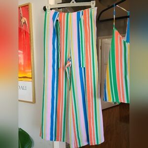 Colorful Striped One Piece